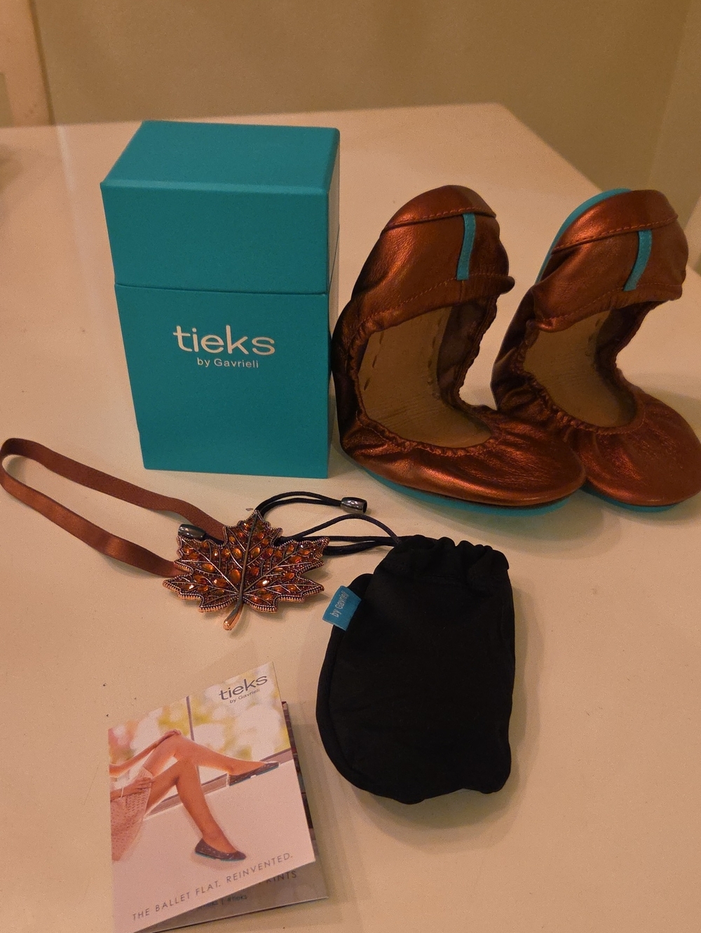 Tieks Pumpkin Spice Limited Edition Size 8